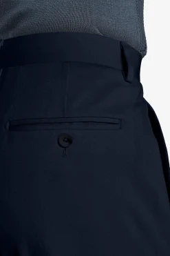 Pantaloni jersey stretch blu