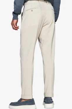 Pantaloni jersey stretch sabbia