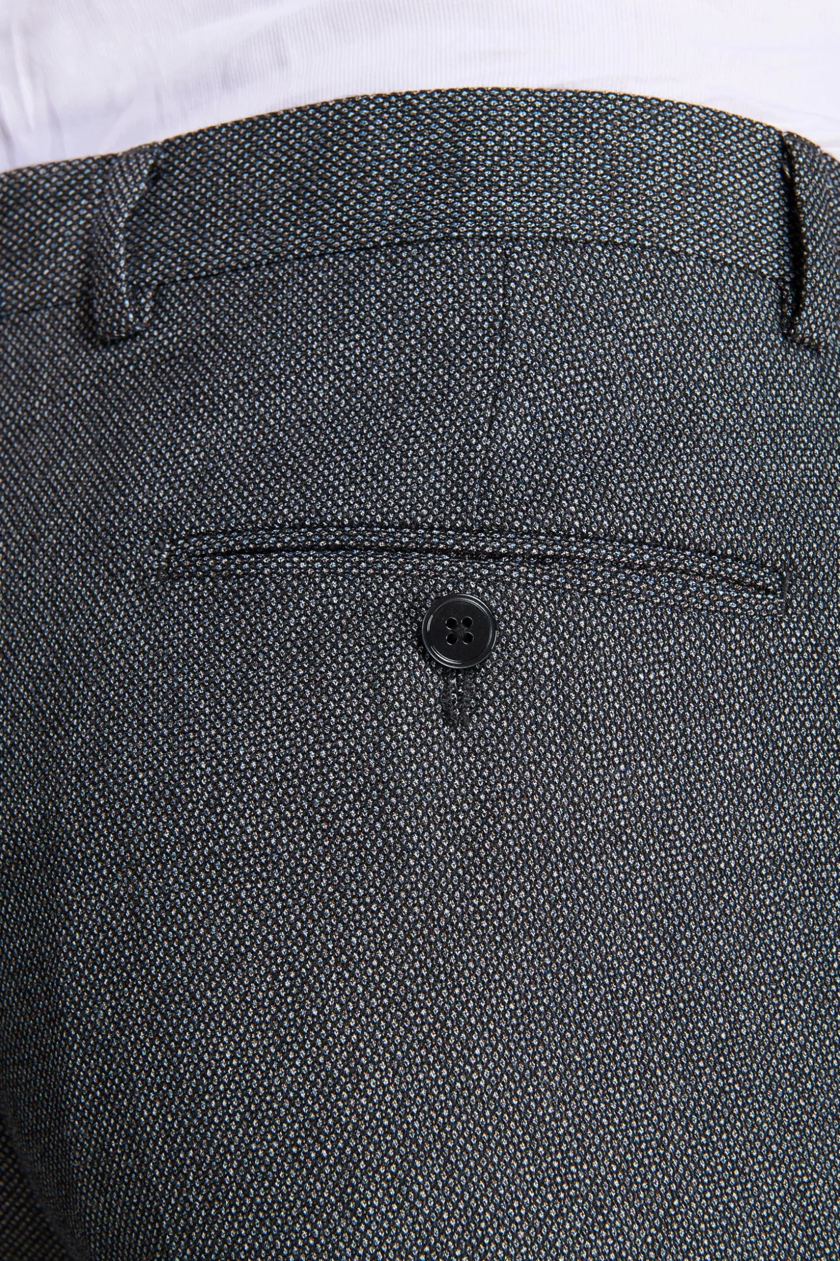 Pantaloni occhio di pernice antracite