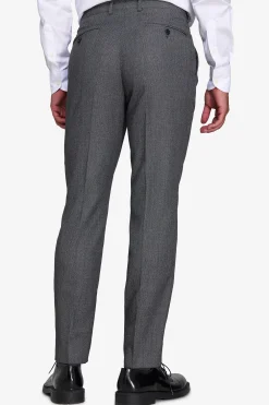 Pantaloni occhio di pernice antracite