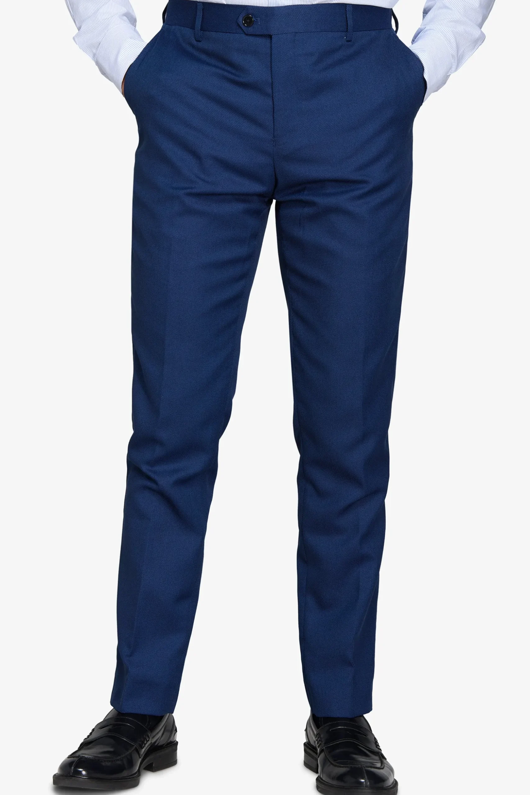 Pantaloni occhio di pernice royal