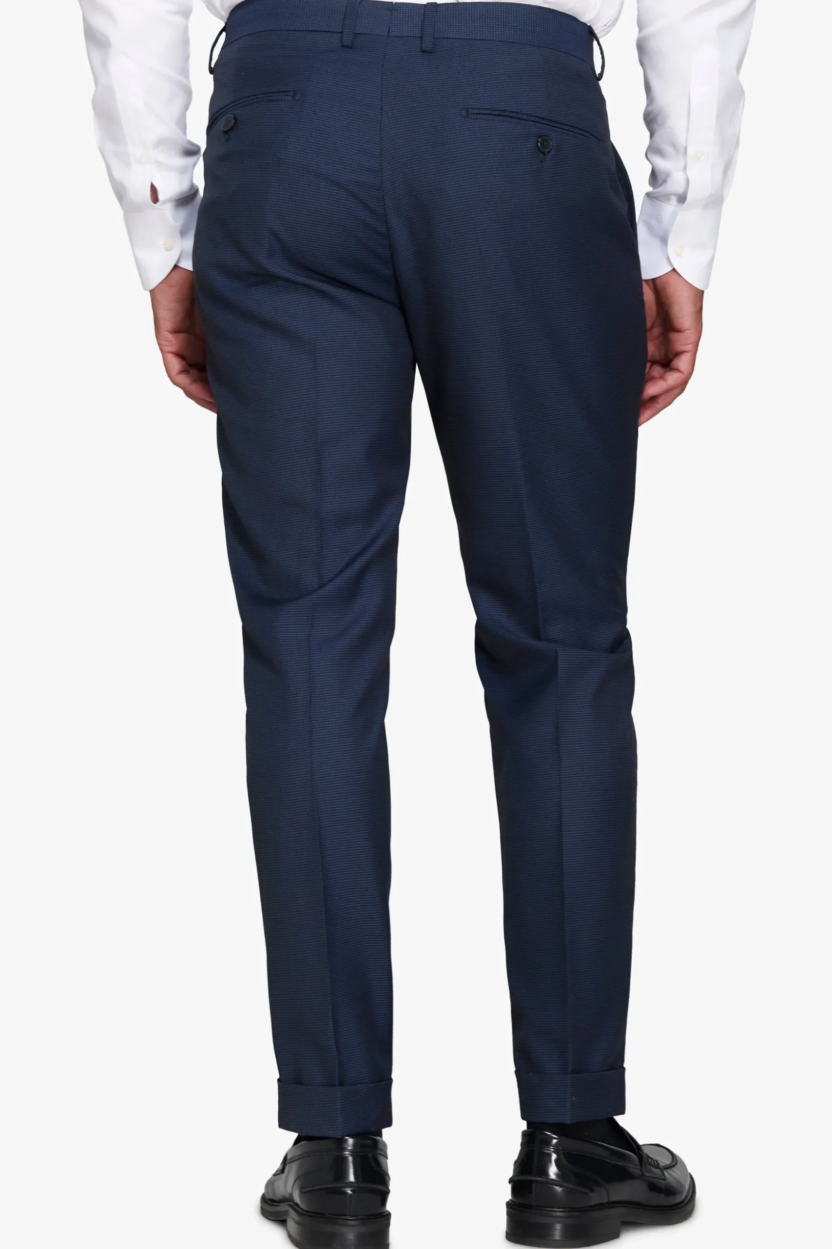 Pantaloni pied de poule avion