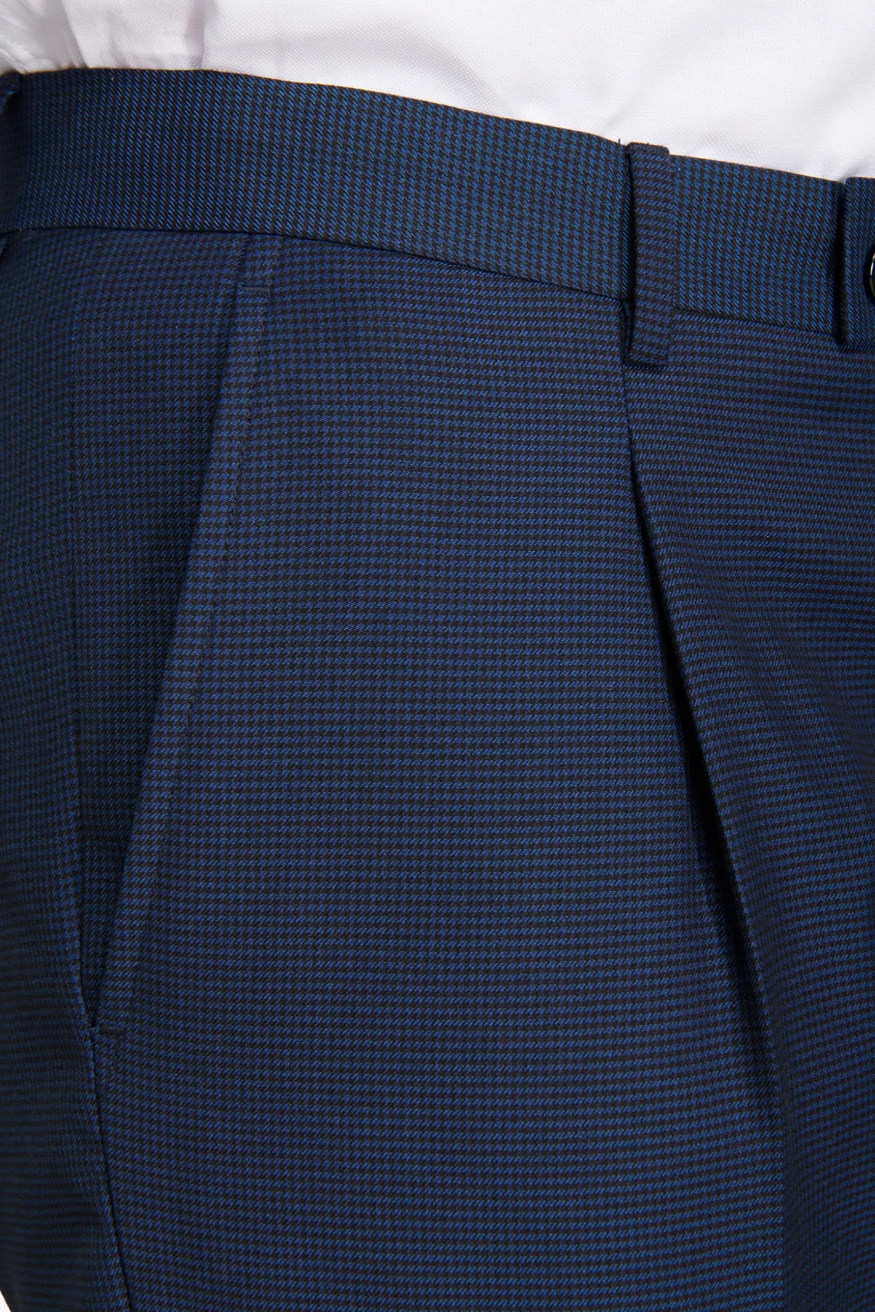 Pantaloni pied de poule avion