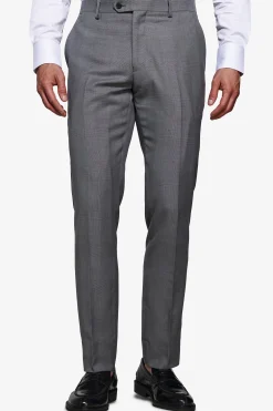 Pantaloni principe di galles grigi