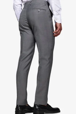 Pantaloni principe di galles grigi
