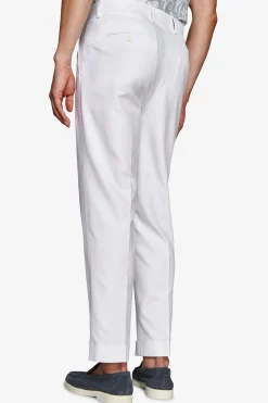 Pantaloni straight bianchi