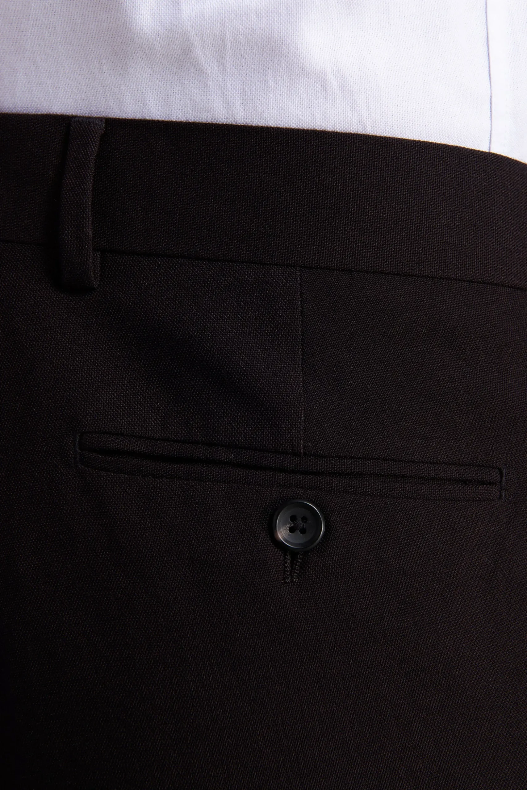 Pantaloni straight fit in tela moro