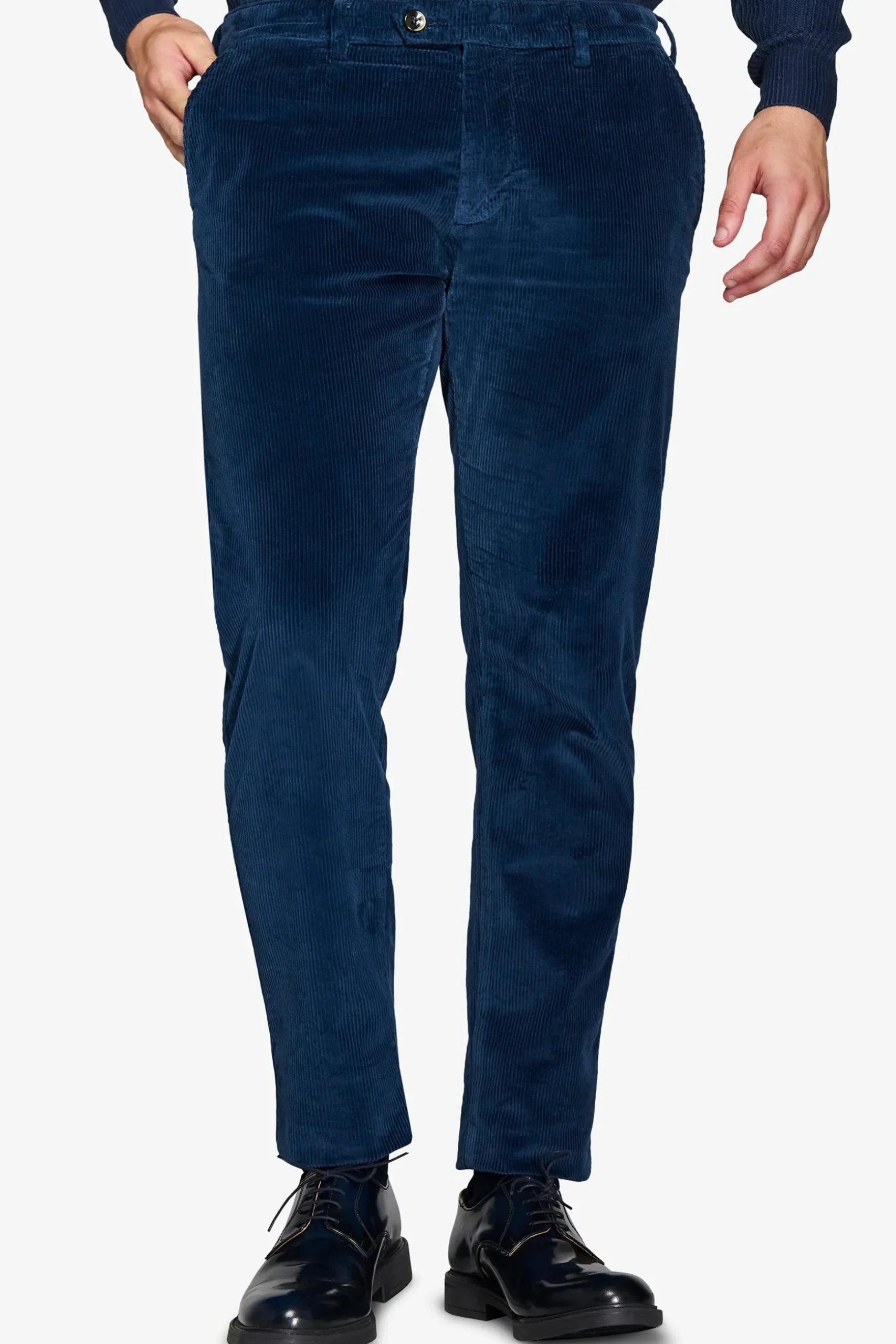 Pantaloni velluto 750 righe avion