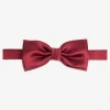 Papillon satin bordeaux