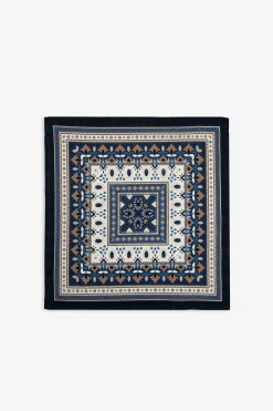 Pashmina disegno floreale blu Kids