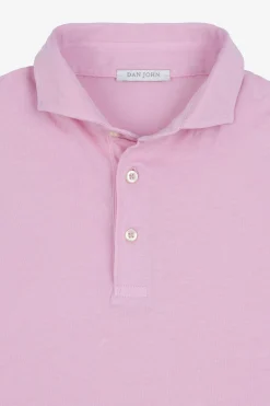 Polo in jersey rosa