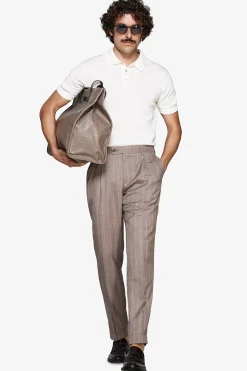 Polo in maglia basic in cotone bianca
