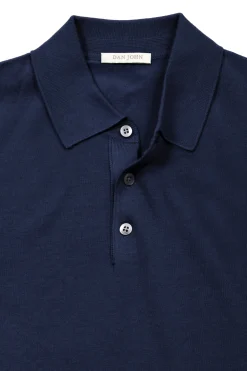 Polo in maglia basic in cotone royal