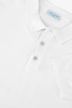 Polo in maglia bianca Kids