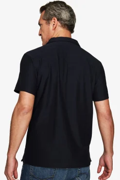 Polo jersey armaturata blu