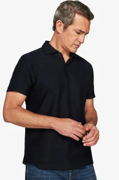 Polo jersey armaturata blu