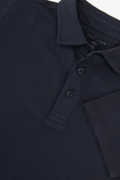 Polo piquet blu Kids