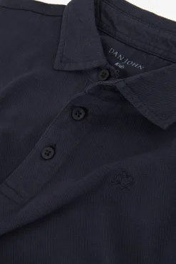Polo piquet blu Kids