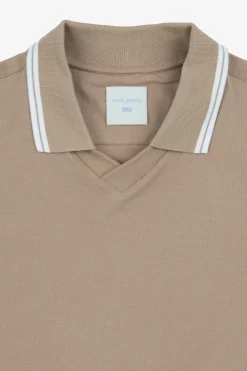 Polo piquet cammello DNJ