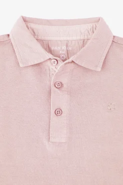 Polo piquet rosa Kids