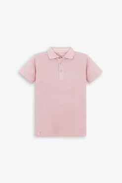 Polo piquet rosa Kids