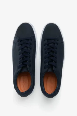 Sneakers in ecosuede blu