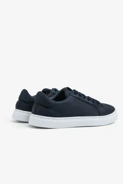 Sneakers in ecosuede blu Kids