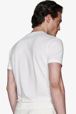 T-shirt armaturata panna