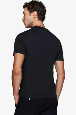 T-shirt basic in cotone leggero blu
