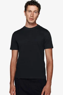 T-shirt basic in cotone leggero blu
