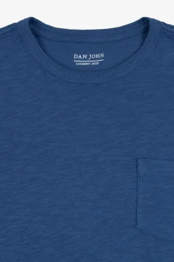 T-shirt con taschino royal