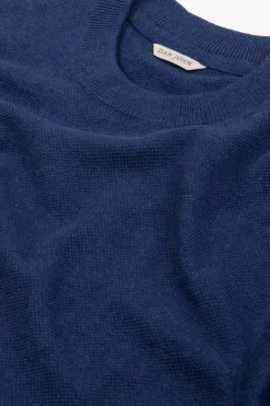 T-shirt in maglia armaturata royal