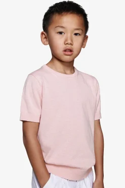 T-shirt in maglia rosa Kids