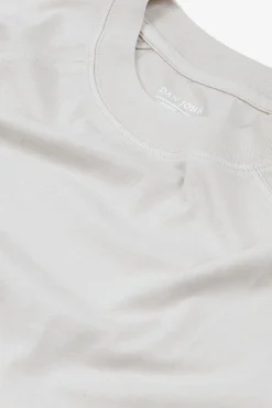 T-shirt jersey raglan ghiaccio