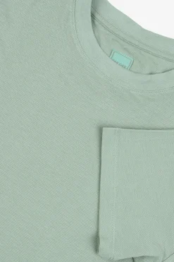 T-shirt piquet salvia