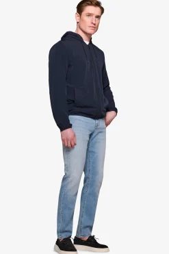 Wind jacket relax tech blu