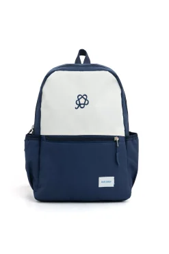 Zaino tecnico bicolore panna Kids