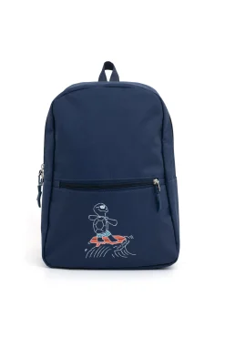 Zaino tecnico con stampa blu Kids